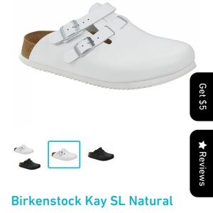 Birki’s by Birkenstock Kay leather clogs